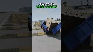 Which car can go over speed bumps with a load of 1400 kg beamngdrive beamng gaming [upl. by Sorkin678]