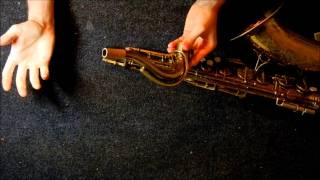 Repairmans Overview Martin quotThe MartinquotCommittee III tenor saxophone [upl. by Gladys]