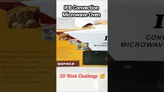 IFB Convection Microwave OvenCake🧁 50 Week Challenge 🥳 announcement😀shorts cake microwave IFB [upl. by Neesay588]