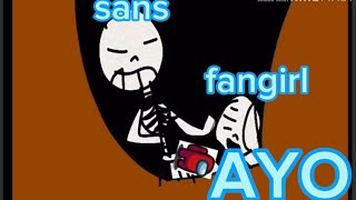 reacting to sans fangirl videos part 1 [upl. by Convery]