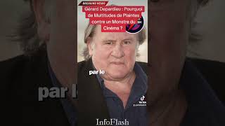 Gérard Depardieu  Pourquoi Tant de Plaintes contre un Monstre du Cinéma info media news [upl. by Rahmann]