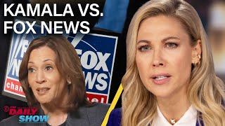 Kamala Takes on Fox Newss Bret Baier amp Trump Rambles in Univision Town Hall  The Daily Show [upl. by Enaoj96]