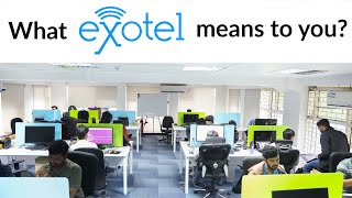 What Exotel means to you  Showcase  iimjobscom [upl. by Welford]