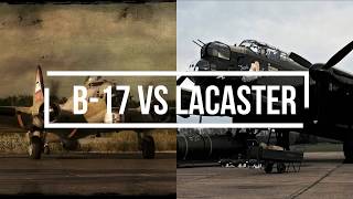 B17 VS LANCASTER [upl. by Alaric]