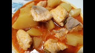 Marmitako de salmón al estilo de Mariaje [upl. by Atnahsal495]