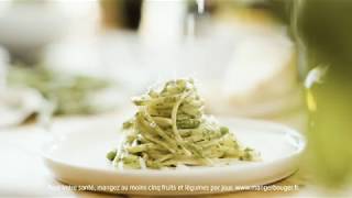 Barilla Linguine au pesto haricots verts et pommes de terre [upl. by Nairret]