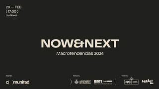 GENTS  NOWampNEXT  Macrotendencias 2024 [upl. by Stefa622]