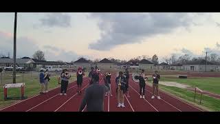 Donaldsonville High School quotCrazyquot 2022 Band Practice Clip [upl. by Ellatsirhc]