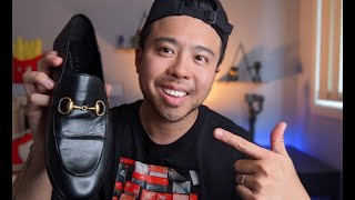 Gucci Horsebit Leather Loafer  Unboxing and On Feet [upl. by Eirrol]