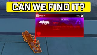 Apex Legends LIVE  NEW UPDATE Hunting The Super Rare EPG Grenade Launcher [upl. by Kumagai]