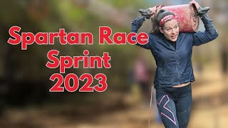 Spartan Race Sprint 2023 All Obstacles With Instructions [upl. by Gagne]