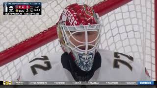 Sergei Bobrovsky plays brilliant late in game 4 vs Bruins and makes a big save 12 may 2024 [upl. by Terryl]