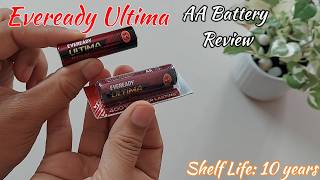 Eveready Alkaline AA Battery Review in Hindi One Battery Rs 17 Eveready Ultima AA Battery Review [upl. by Creigh996]