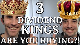 70 Years of GROWING Dividends  3 Dividend KINGS to BUY Stock Market Dropping Yields are POPPING [upl. by Oilut991]