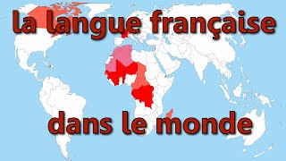 La francophonie Qui parle français dans le monde [upl. by Ok675]