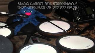 Magic Carpet Ride Steppenwolf Andy Gonzales on DTX900 drums [upl. by Nedgo]