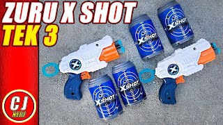 Zuru X Shot Tek 3  2018 Pistol Review and Range Test [upl. by Larina40]