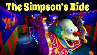 The Simpsons Ride At Universal Studios Hollywood [upl. by Irrep211]