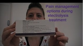 Pain management for electrolysis treatment [upl. by Negem]