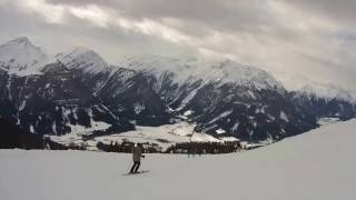 Neukirchen am Großvenediger  Bramberg Piste 6a Wildkogelbahn Berg  Gensbichlalm [upl. by Lliw]