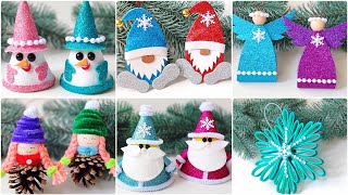 6 Ideas 🎄 Christmas Crafts 🎄 Christmas Decorations 🎀 DIY Christmas tree toys [upl. by Naeloj49]