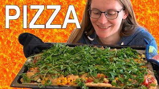 Pizzabaum Rezept fürs Büro  gekonnt einen ausgeben  vegan und glutenfrei by Sophia Transistor [upl. by Noramac]