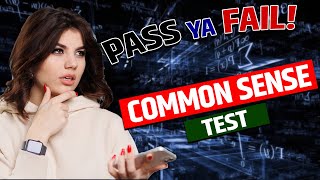 जानिये आपका Common Sense कैसा है  Common Sense Test 93 People FAIL [upl. by Ataga]