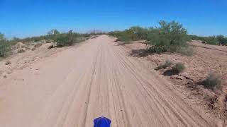 YZ125X Pinal Airpark Ride [upl. by Hayman]