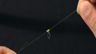 noeud peche dropper loop knot [upl. by Ruyam]