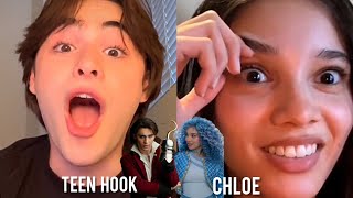 ‼️Instagram Live with Joshua ColleyTeen HOOK amp Malia BakerCHLOE  Descendants The Rise of Red‼️ [upl. by Shepperd]