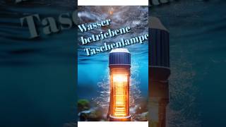 Wasser betriebene Taschenlampe [upl. by Erastatus]