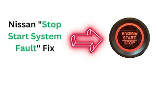 Nissan Stop Start System Fault How to Fix Guide [upl. by Gloriana662]