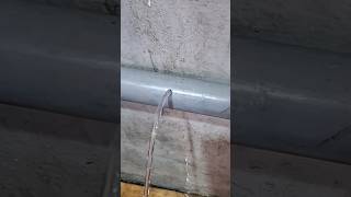 Quick Fix Pin Hole Leak on a Water Pipe howto lifehacks diy plumbing shorts tutorial [upl. by Aleck]