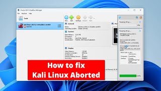 Fix Kali Linux VirtualBox ABORTED VERRNEMNOTAVAILABLE [upl. by Westley]