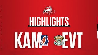 Kamloops Blazers at Everett Silvertips 113  WHL Highlights 202324 [upl. by Akema728]