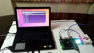 KR260 Rpi SenseHAT Petalinux Demo [upl. by Perseus]