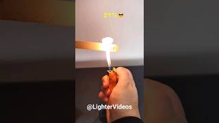 Lighter vs Wooden Stick 🔥🥢  Part 2 👊 Start LighterVideos [upl. by Nairot220]