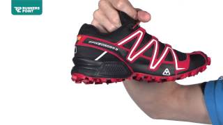 Laufschuhe Salomon Spikecross 3 CS Herren [upl. by Mitinger]