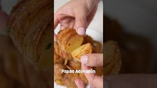 Hacemos estas papas acordeón en la querida Airfryer🥔✨ [upl. by Kizzee]