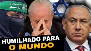 O presidente de Israel Netanyahu humilha o Lula para o mundo e quem perde é o Brasil [upl. by Krystalle]