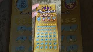 CA Lottery Scratchers Royal Riches Another good find [upl. by Alohs624]