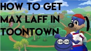 How To Get Max Laff Points in Toontown 137 [upl. by Lainahtan]