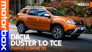 Dacia DUSTER TCe 100  Prova CONSUMI e NUOVO GPL 10 TURBO [upl. by Naujahs589]