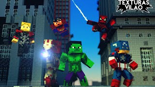 Minecraft TEXTURA DOS VINGADORES Download Grátis ‹ Vilão › [upl. by Stoops110]