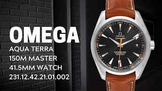 Omega Aqua Terra 150m Master 415mm Watch 23112422101002  SwissWatchExpo [upl. by Ebner]