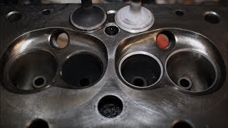 Classic Mini Workshop  Cylinder Head Gasket Replacement  Valves  Part 3 [upl. by Ylrehs]