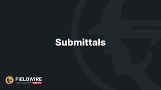 Submittals [upl. by Marb]