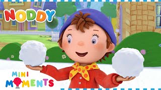 Noddys White Christmas 🎄  Compilation  Noddy in Toyland  Mini Moments [upl. by Gusella]