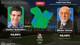 🇧🇷 E se Helder Barbalho MDB vencesse as eleições para Governador do Pará em 2014 [upl. by Aseek]