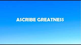 ASCRIBE GREATNESS  GUITAR CHORDS WITH LYRICS [upl. by Ppik]